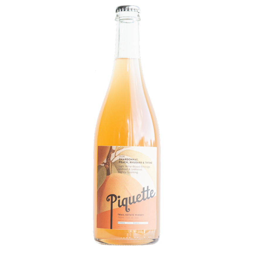 2024 Piquette — Chardonnay, Peach, Rhubarb & Thyme